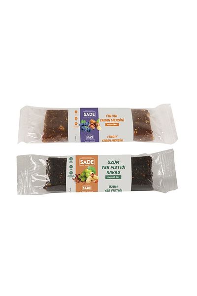 Sade Gurme Hazelnut Blueberry - Grape Peanut and Cocoa Bar