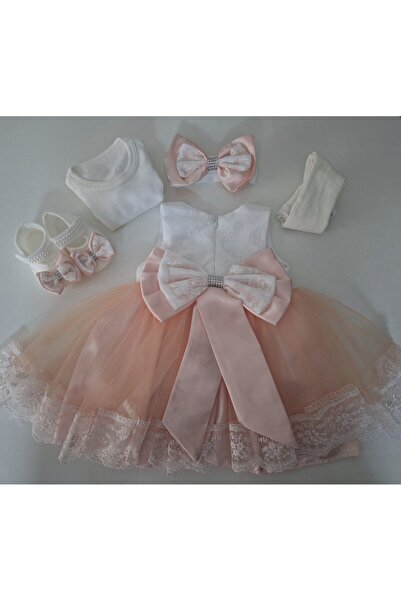 biyan collection Kız Bebek Mevlüt Takımı Gelinlik Abiye Elbise Bebek Doğum Ba...