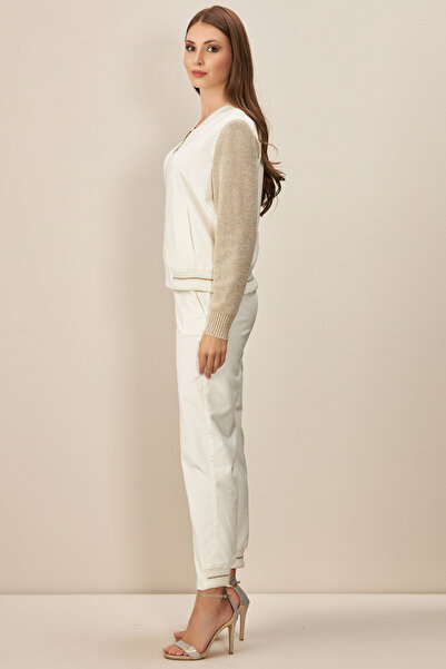 Guitar Рівна паса Екру Кадіфе Пантолон