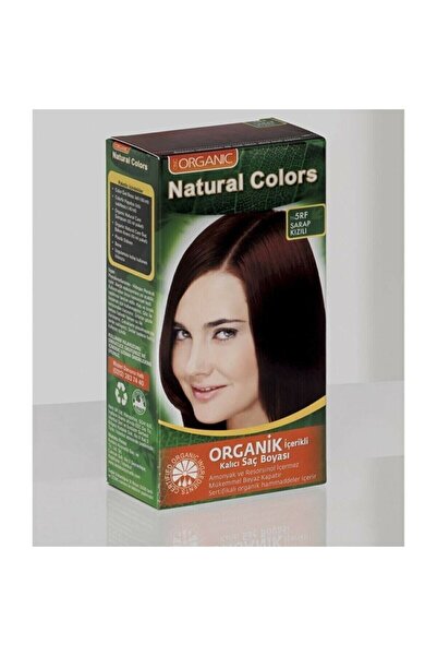 Organic Natural Colors Natural Colors 5rf Şarap Kızılı