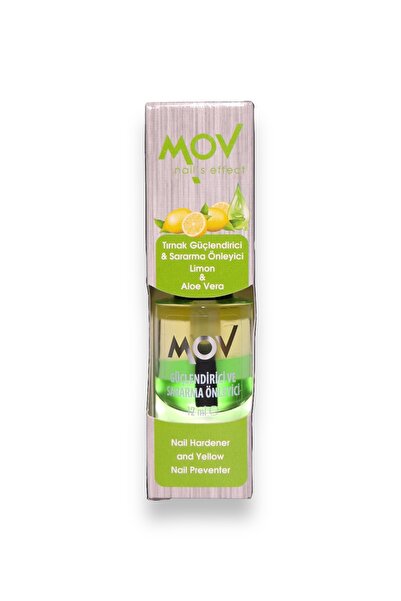 MOV Tırnak Güçlendirici Ve Sararma Önleyici