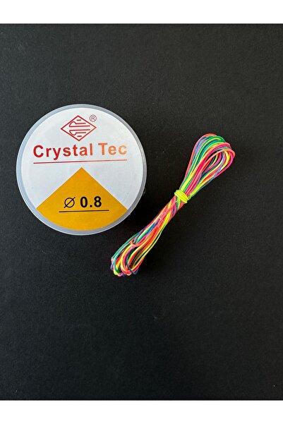 LİVZA BİJUTERİ 5 metre paraşüt ip  Misina takı yapım yardımcı set