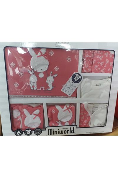 Miniworld Cute Rabbit Embroidered Set of 10 Hospital Outlets