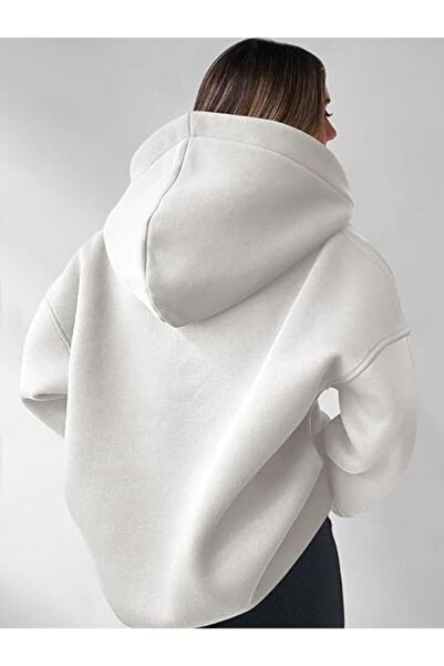 MOONBULL Унисекс голям суичър с качулка