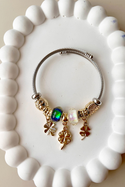 Fubena 8005 نموذج البرسيم سوار الصلب - استرخى