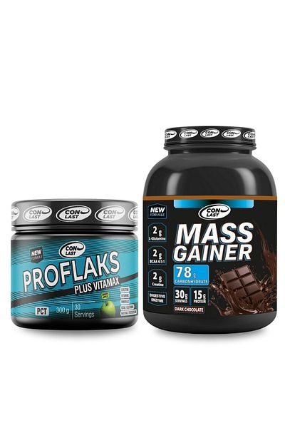 Conlast Mass Gainer Plus Vitamax - 3000g Proflaks Plus Vitamax 300g WITH GIFT