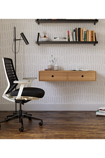 TALASCH Fly Ahşap 2 Çekmeceli Uçan Komodin Yüzen Yatak Odası Talasch Fly Serisi