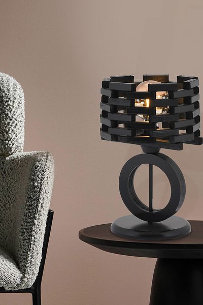 Bidolushop Lampshade Decorative Table Lamp - Retro Vintage, Living Room, Coffee Table Display Cabinet, Modern Home, Nightstand Office