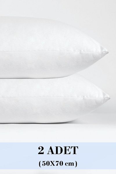 Efabrika Viola 2-piece 50x70 Cm Cotton Liquid-proof Pillow Protector - Flap Cover