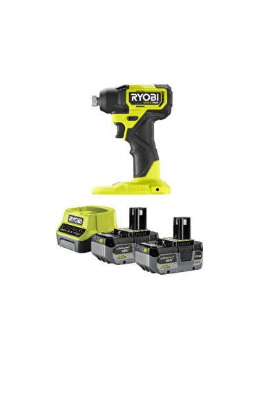 Ryobi RID18C-402 Çift Akülü  18v Akülü Kömürsüz Vidalama