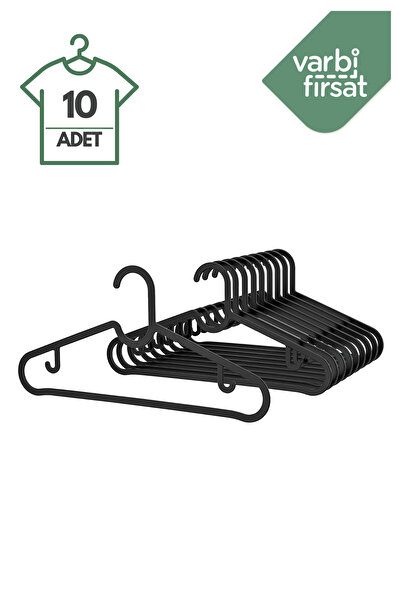 Varbifırsat 10 Adet Elbise Pantolon Gömlek Kıyafet Askısı Askı
