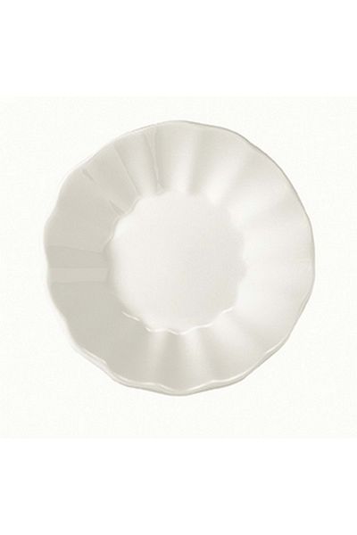 Bonna Porselen 12 Pieces Bonna Rita Acem Tea Plate 11 Cm White