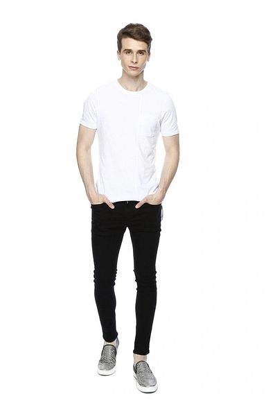 Jack & Jones Liam Original Herren Jeanshose in Schwarz 12109952-bla