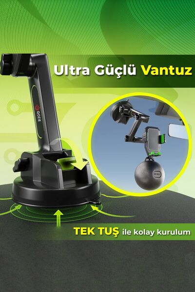 Qozie Tır/otobüs/kamyon/otomobil Büyük Uzayabilir Telefon Tutucu