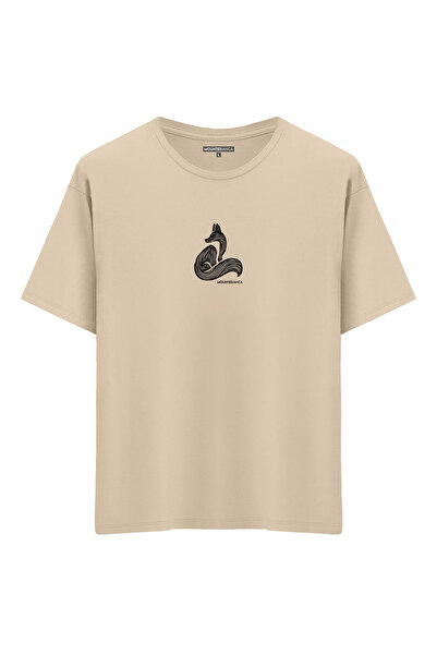 Mounte Bianca Unisex lisica - Oversize kroj T-shirt