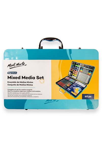 Mont Marte MM Teneke Kutuda Karışık Medya Seti 60 parça