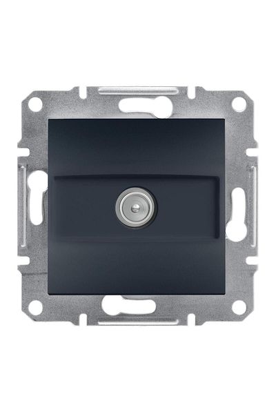 Schneider Electric Eph3200171 Asfora Plus - مقبس تلفزيون أنثراسايت، بدون إطار نهائي