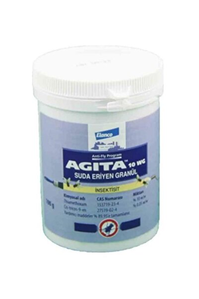 ELANCO Agita 10 Wg Suda Eriyen Granül Kara Sinek 100 gr