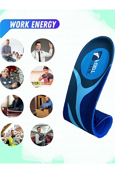 MagicFoot WorkEnergy İş Tabanlığı - Ortopedik Tabanlık -Uzun Süreler Ayakta Çalışanlar - Ayakkabı içi tabanlık