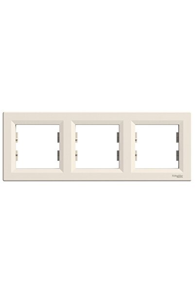 Schneider Electric إطار ثلاثي أفقي من Asfora