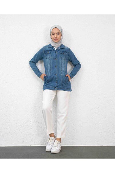 sorisso Jachetă din denim în stil arab