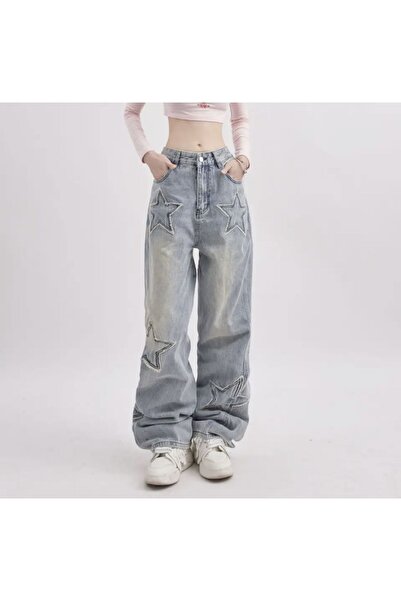 DEEFWEAR PANTALONI JEANS BAGY BUzunar, RECICLATI Y2K
