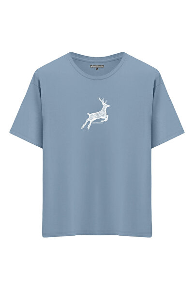 Mounte Bianca Unisex Gazela - Oversize kroj T-shirt