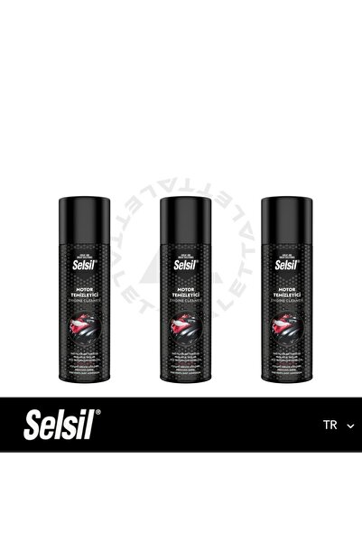 Selsil Motor Temizleme 500 ML (3 ADET)