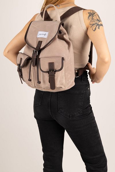 Getcho Γυναικείο σακίδιο πλάτης Alero Genuine Rölaks Leather
