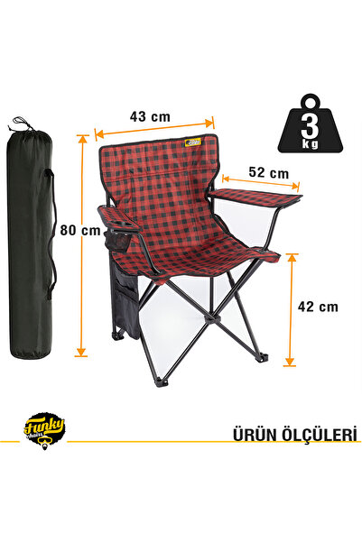 Funky Chairs V2 Scottish Lüks Kamp Sandalyesi Xl