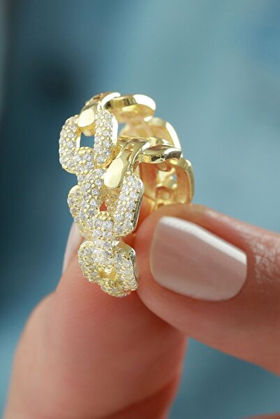 Silvano Jewelry 925 Ayar Gümüş Taşlı Örgü Küpe