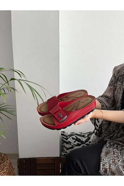 Behtah Kundura شبشب منزلي مريح للأم بنعل تشريحي وناعم
