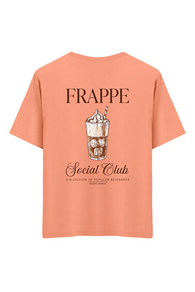 Mounte Bianca Unisex frappe - Oversize kroj T-shirt