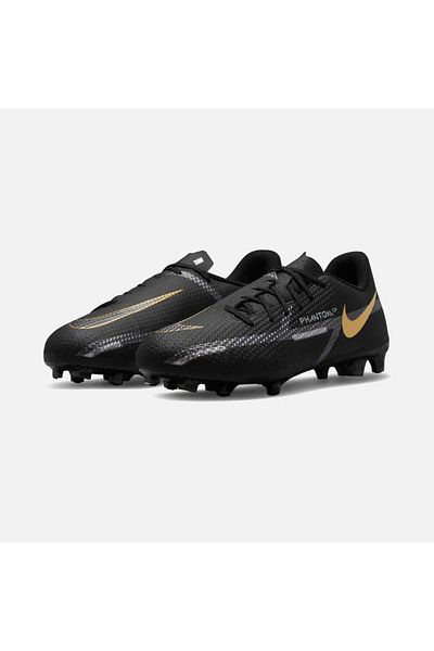 Nike Jr Phantom GT2 Academy FG/MG - Kids Black Football Cleats DC0812-007