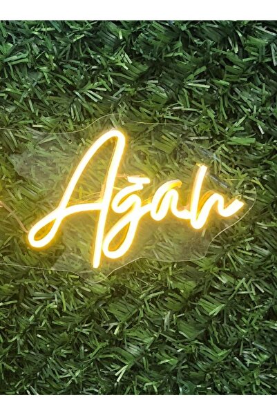 DECCOR EVİM 5 Karakter Isimli Neon Led Işıklı Yazı