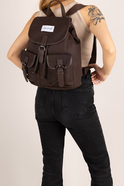 Getcho Γυναικείο σακίδιο πλάτης Alero Genuine Rölaks Leather