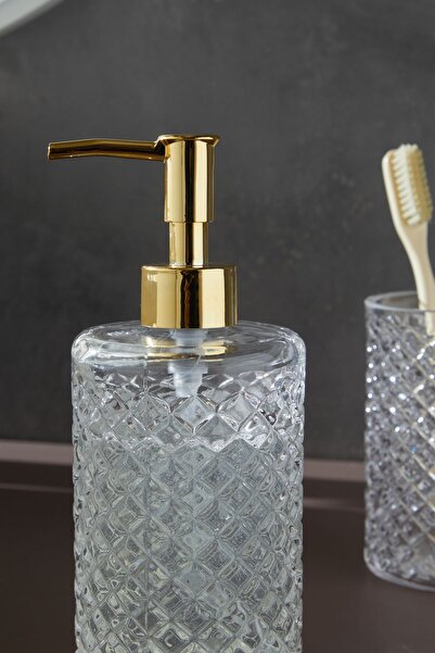 Glamis Selen Concept Cage Model Handmade Glass Bathroom Set Set of 3