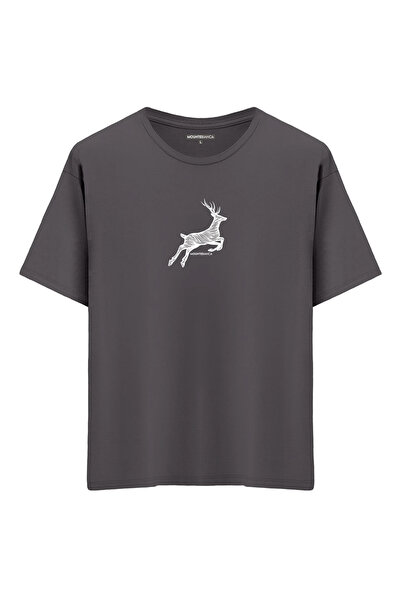 Mounte Bianca Unisex Gazela - Oversize kroj T-shirt