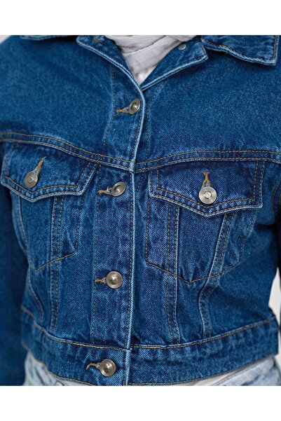 sorisso Τζιν Crop Jacket