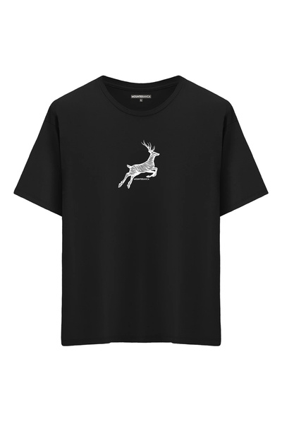 Mounte Bianca Unisex Gazela - Oversize kroj T-shirt