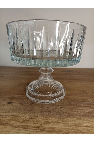 AYZ HOME Cut Crystal Footed Bowl 19*20