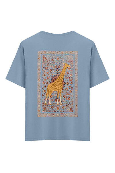 Mounte Bianca Unisex žirafa - Oversize kroj T-shirt