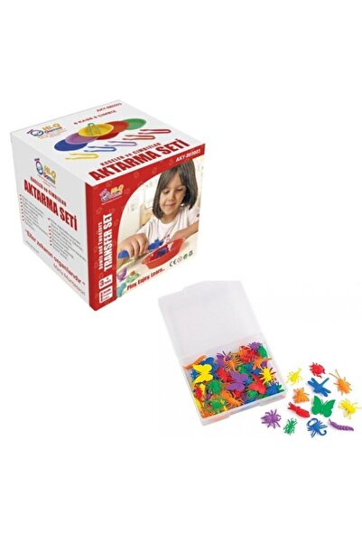 EDX طقم نقل كبير 6 وعاء 6 ملاقط 72 قطعة حديقة الحشرات