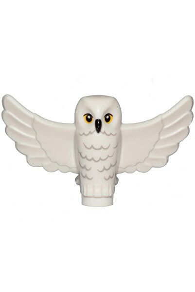LEGO Aksesuar Moc Custom Animal Hayvan Harry Potter Hedwig Beyaz Baykuş 1 Ade...