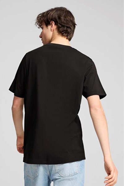 Puma ΓΡΑΦΙΚΟ 683213 01 Μπλουζάκι με στάμπα Μαύρο S-XXL