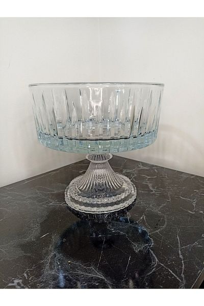 AYZ HOME Cut Crystal Footed Bowl 19*20