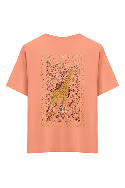 Mounte Bianca Unisex žirafa - Oversize kroj T-shirt