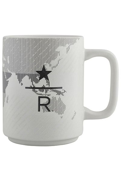 Starbucks Ceramic Map Design Mug 355 ml