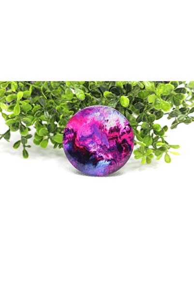 Tezcan Aksesuar Popsocket Telefon Tutacağı Desenli ve Baskılı Parmak Tutucu