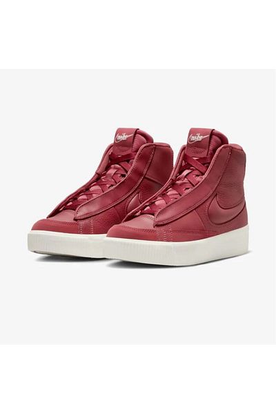 Nike Blazer Mid Victory Women's Burgundy Sneakers